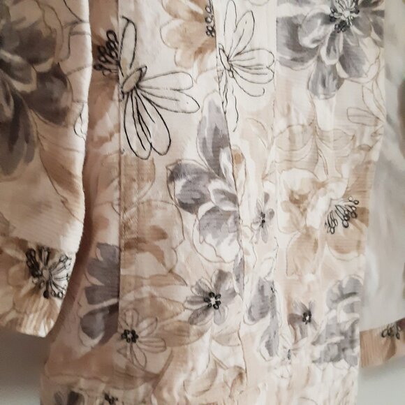 Alfred Dunner Floral Print Blazer Size 14 - Picture 5 of 9